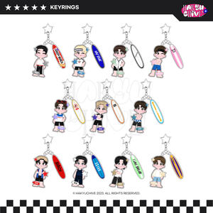 TBZ Surfer Boyz Keyrings